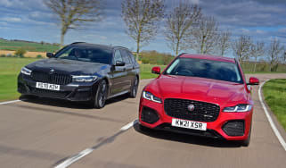 BMW 5 Series Touring vs Jaguar XF Sportbrake